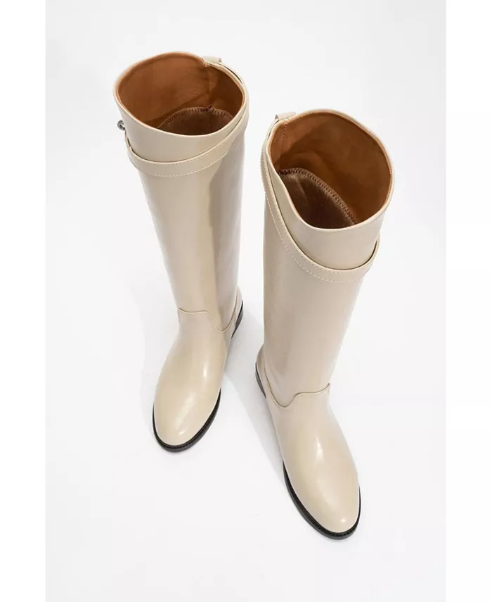 Сапоги Yoko (женские) Prologue Shoes, загар/бежевый — фото 4