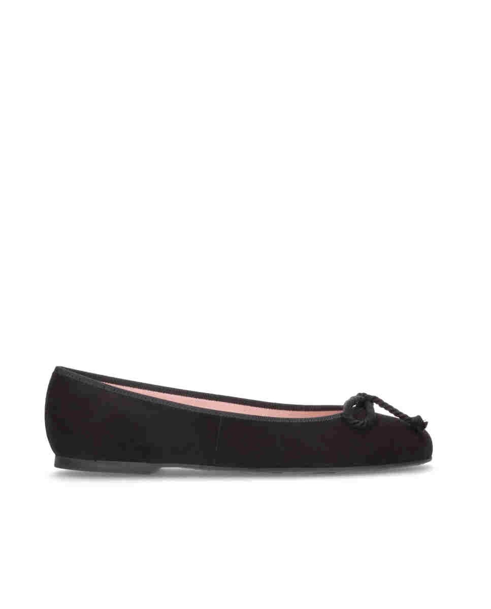 

Женские балетки из черной замши Pretty Ballerinas, черный