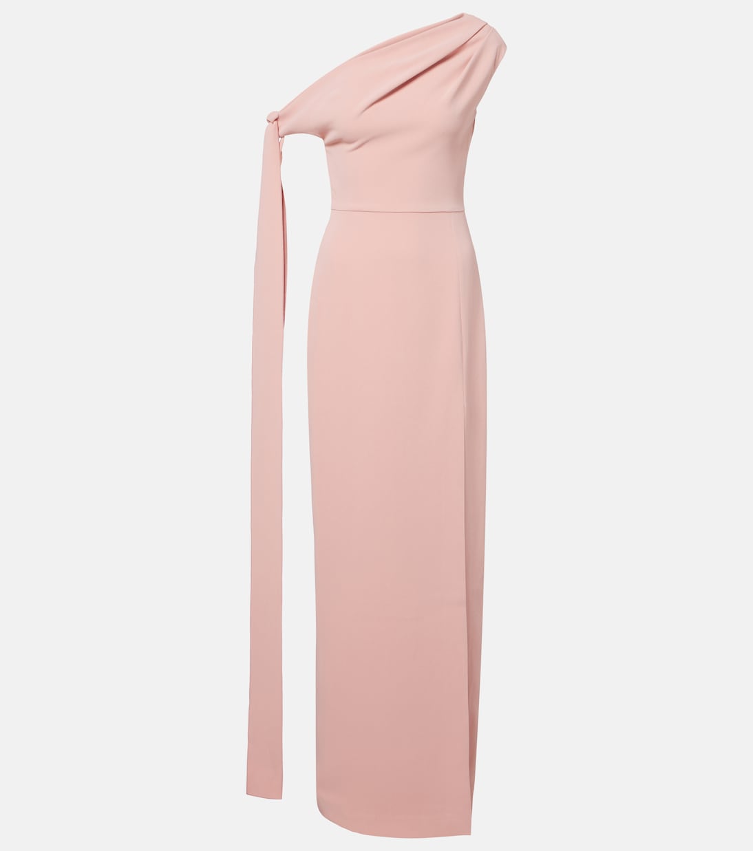 

Платье Ирина с драпировкой Solace London, Putty Pink
