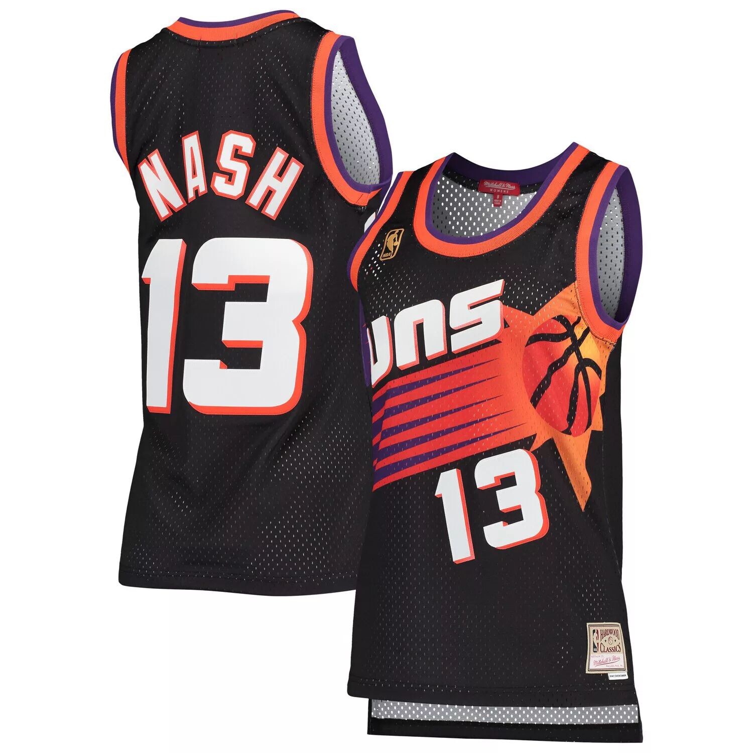 

Женская майка Mitchell & Ness Steve Nash Black Phoenix Suns Hardwood Classics Swingman