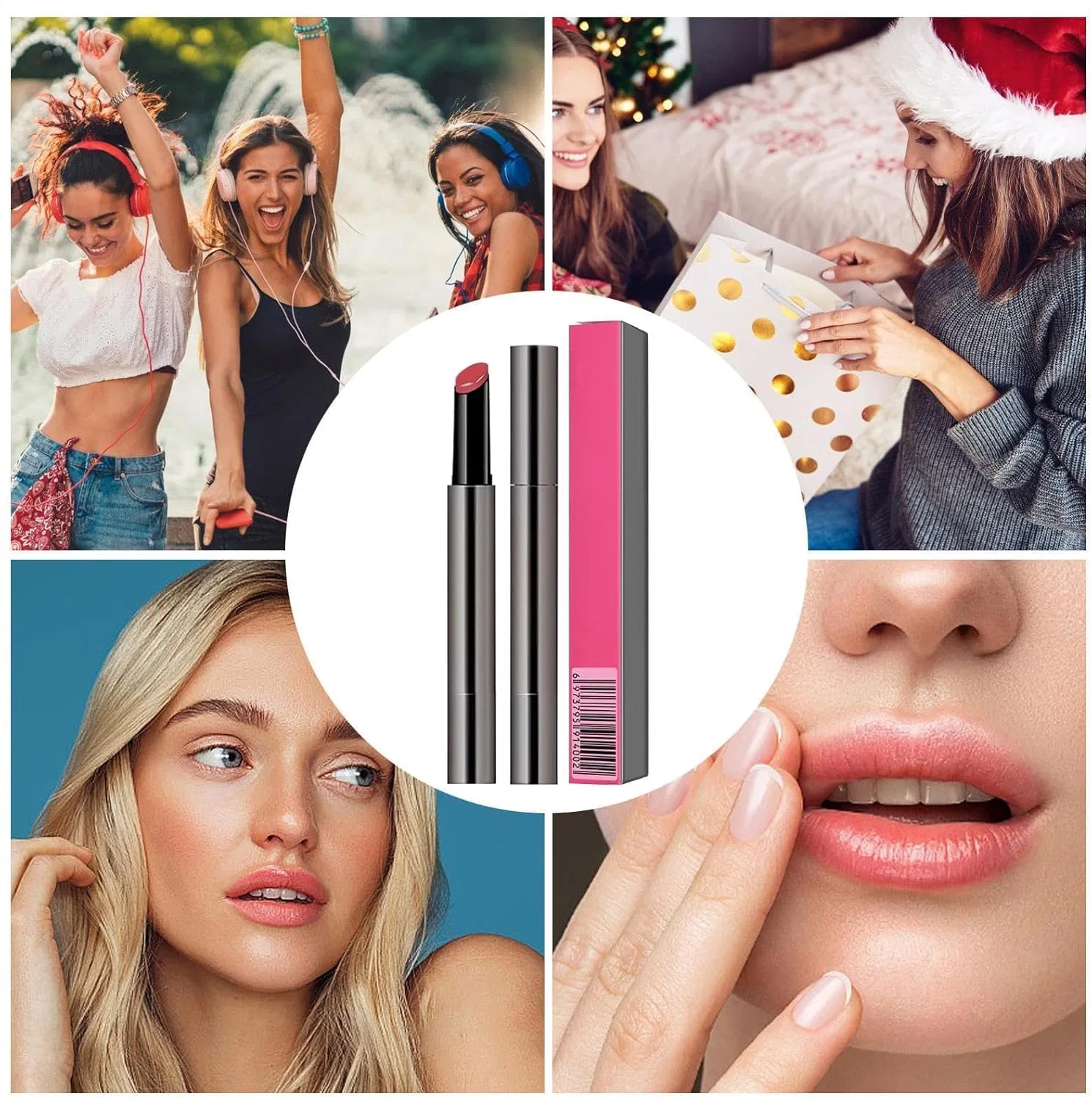 Блеск для губ Crystal Jelly Lipstick, увлажняющий Generic, цвет 06 — фото 4