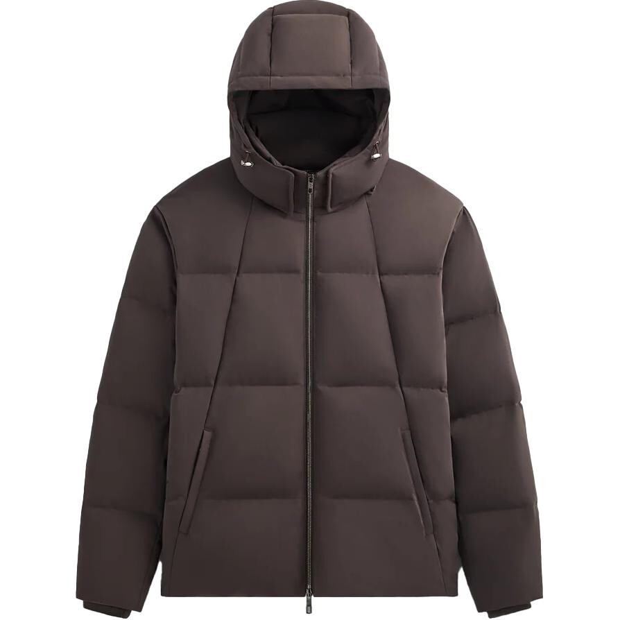 

Стеганная куртка X Giorgio Armani Midi Puffer Kith, коричневый