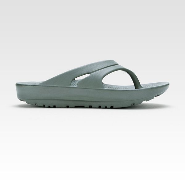 Взрослые легкие амортизирующие восстановительные шлепанцы Oka Recovery Footwear, Green — фото 3