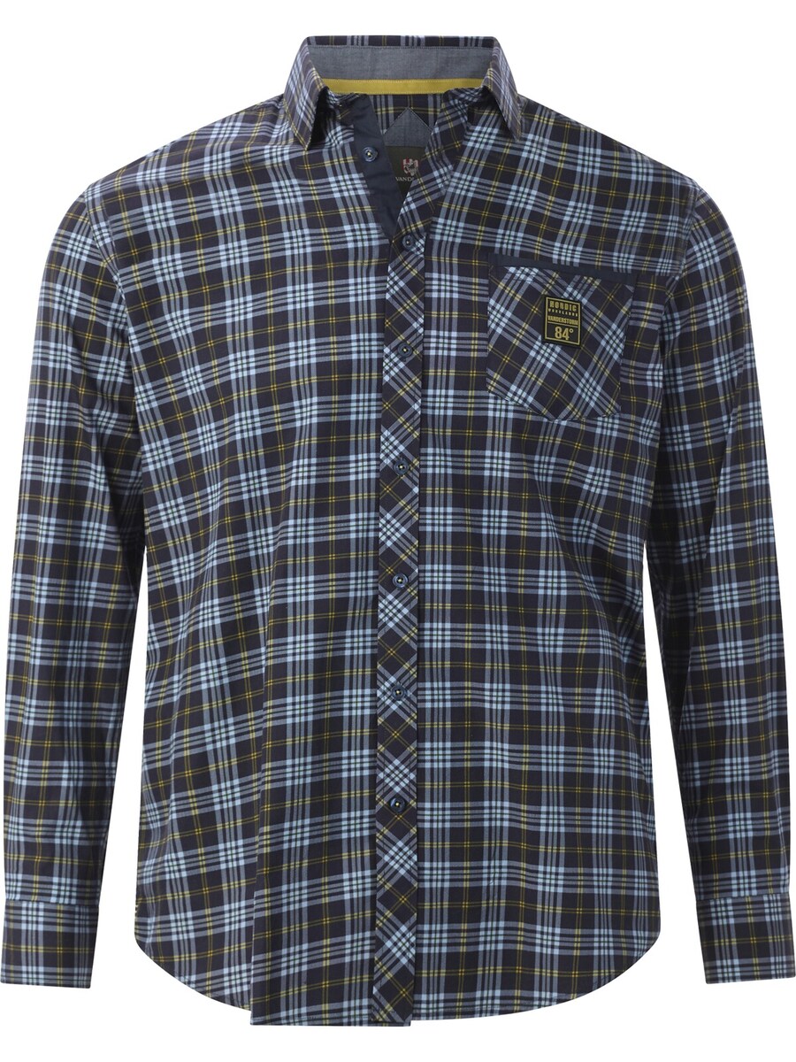 

Рубашка на пуговицах Comfort fit Jan Vanderstorm Jorgren, Dark blue