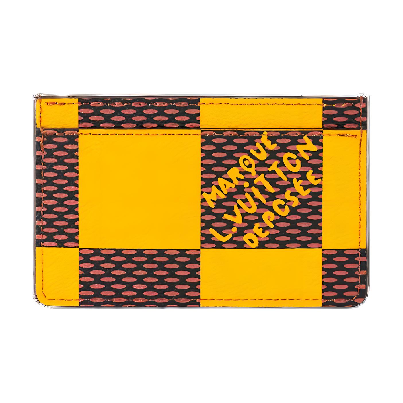 

LOUIS VUITTON Портмоне Дамие Поп Желтый Матовый
