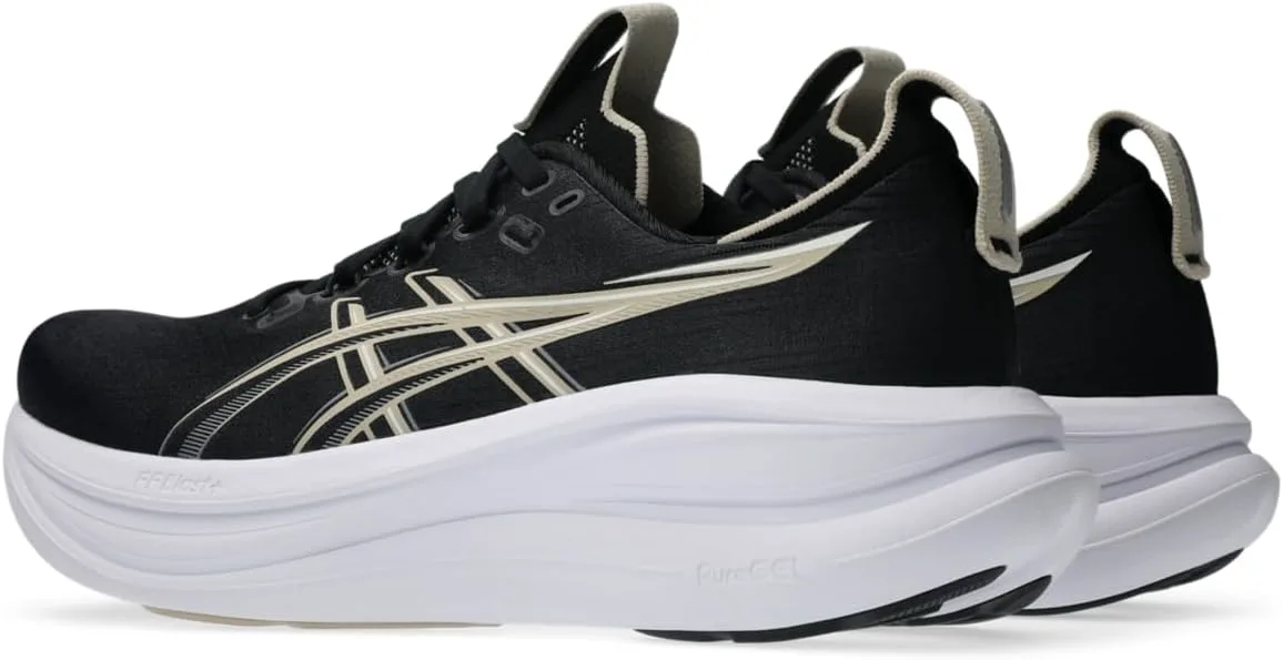 Мужские беговые кроссовки ASICS Gel-Nimbus 28, черный/серый — фото 4