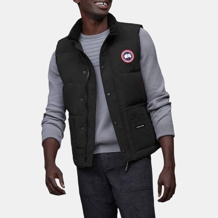 Флисовая жилетка Freestyle Down Crew Canada Goose, черный — фото 4
