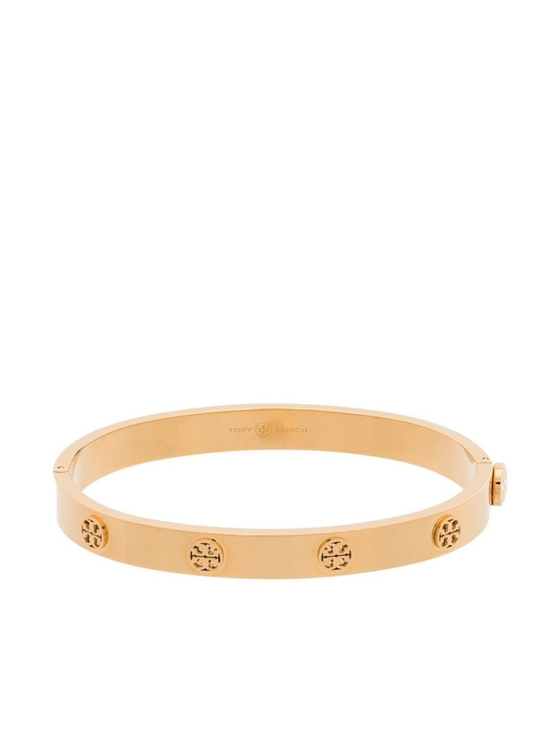 

Позолоченный браслет-бэнгл Miller Tory Burch, золотой