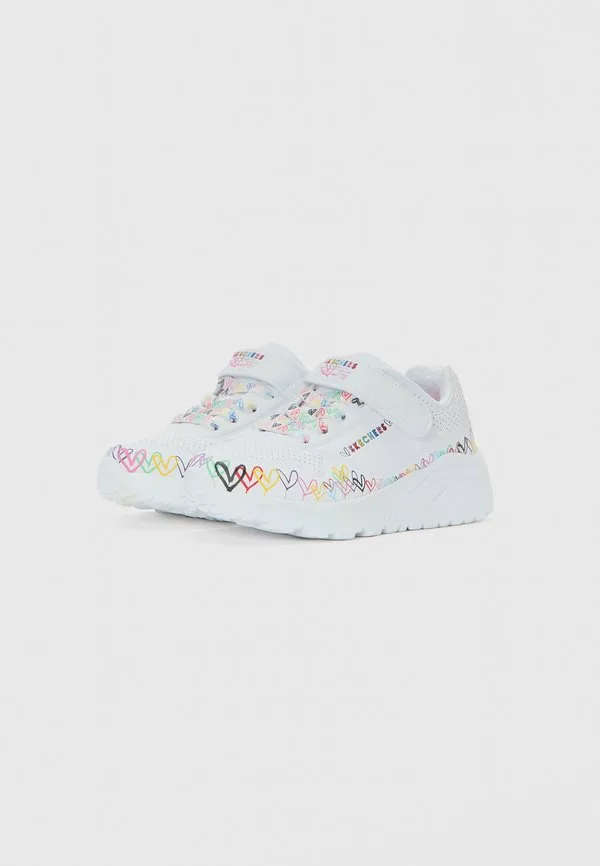 Кроссовки uno lite белые/разноцветные Skechers, White/Multi-Coloured — фото 2