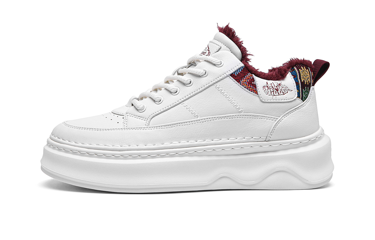 

HLA Кроссовки для скейтбординга мужские низкие Earth Yellow, Brown, Black