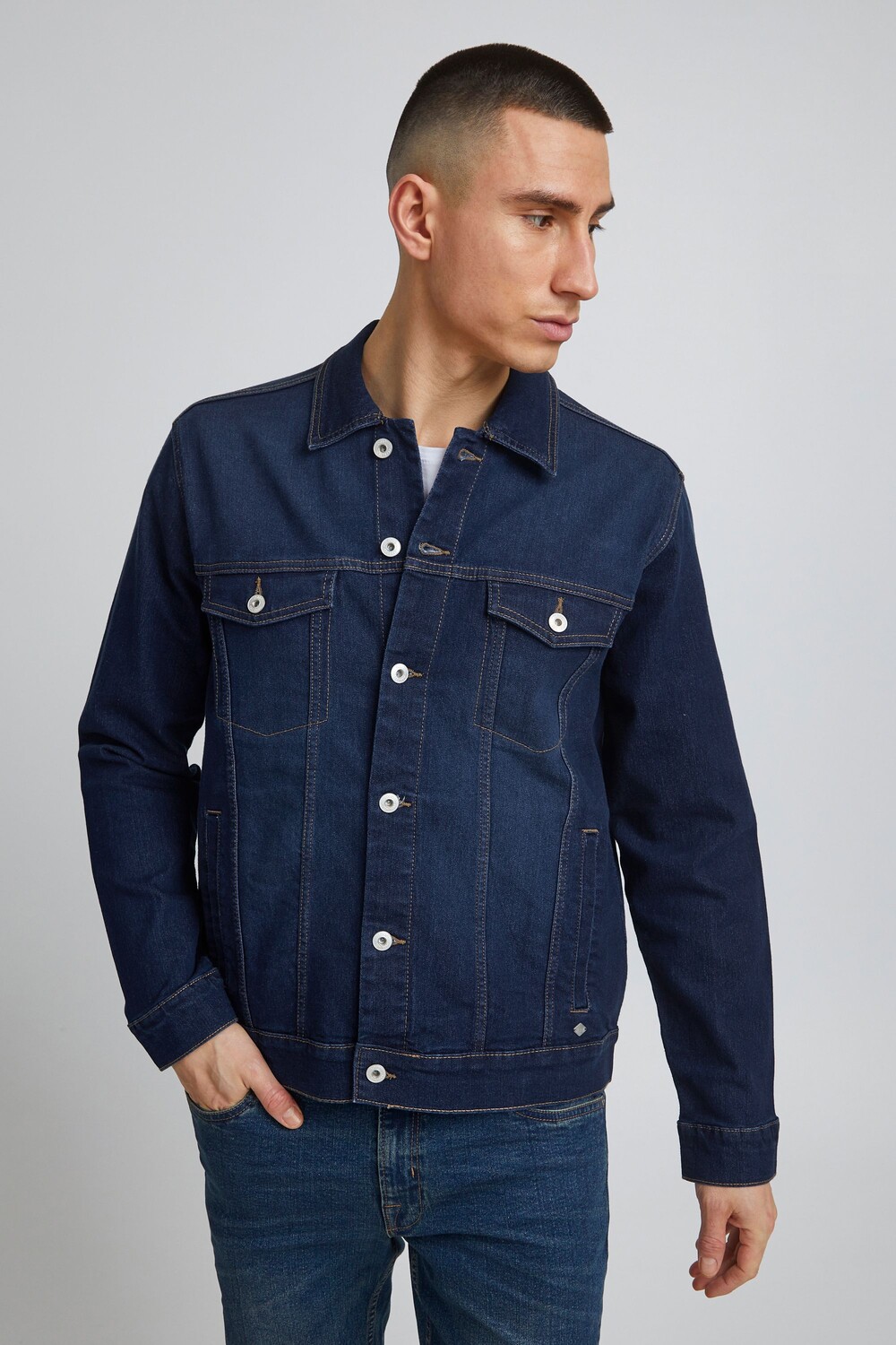 

Куртка !SOLID Jeansjacke SDHuxley, синий