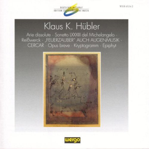 

CD диск Hubler: Arie Dissolute Sonetto Lxxxiii
