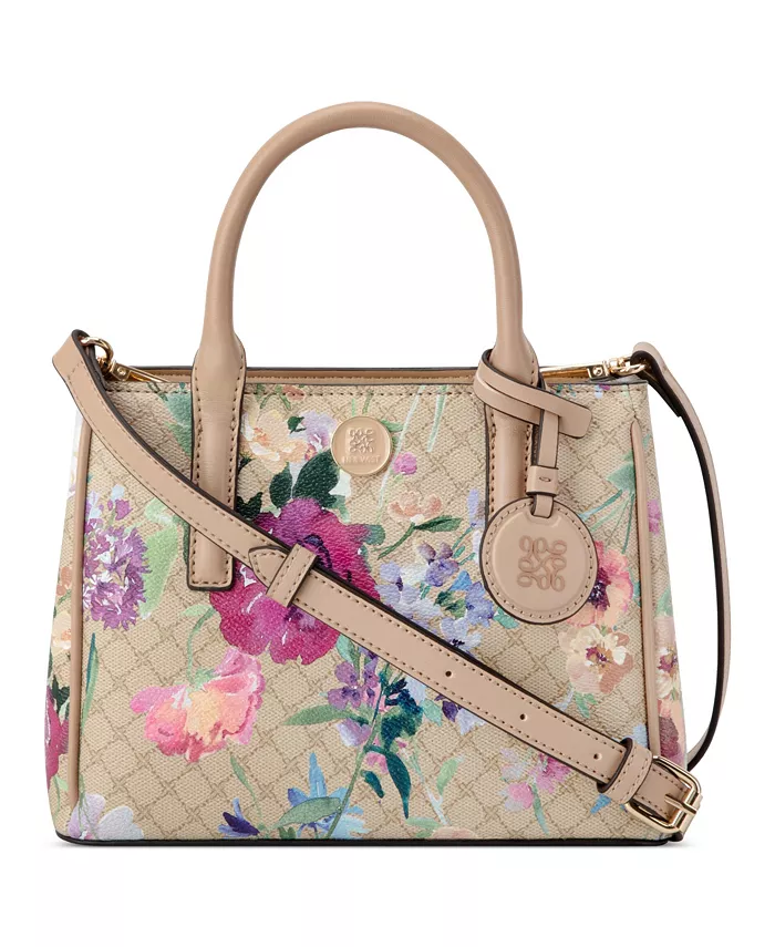 

Сумка через плечо Harland Small Crossbody Satchel Bag Nine West, черный