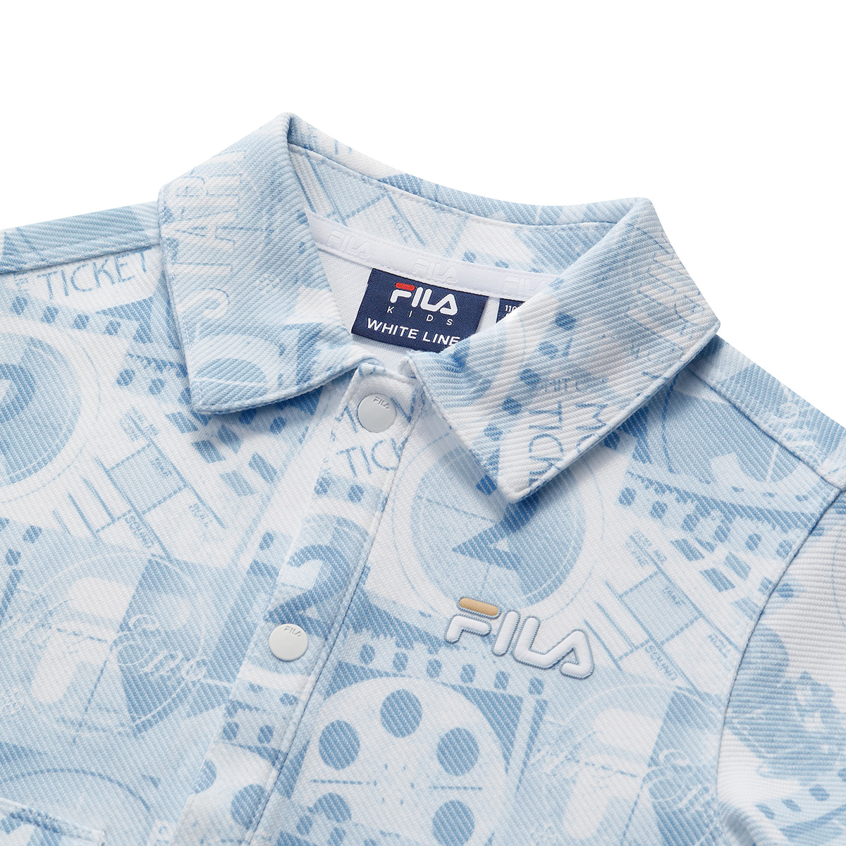 Куртка All Over Print для детей 3-7 лет FILA KIDS, All Over Print — фото 3