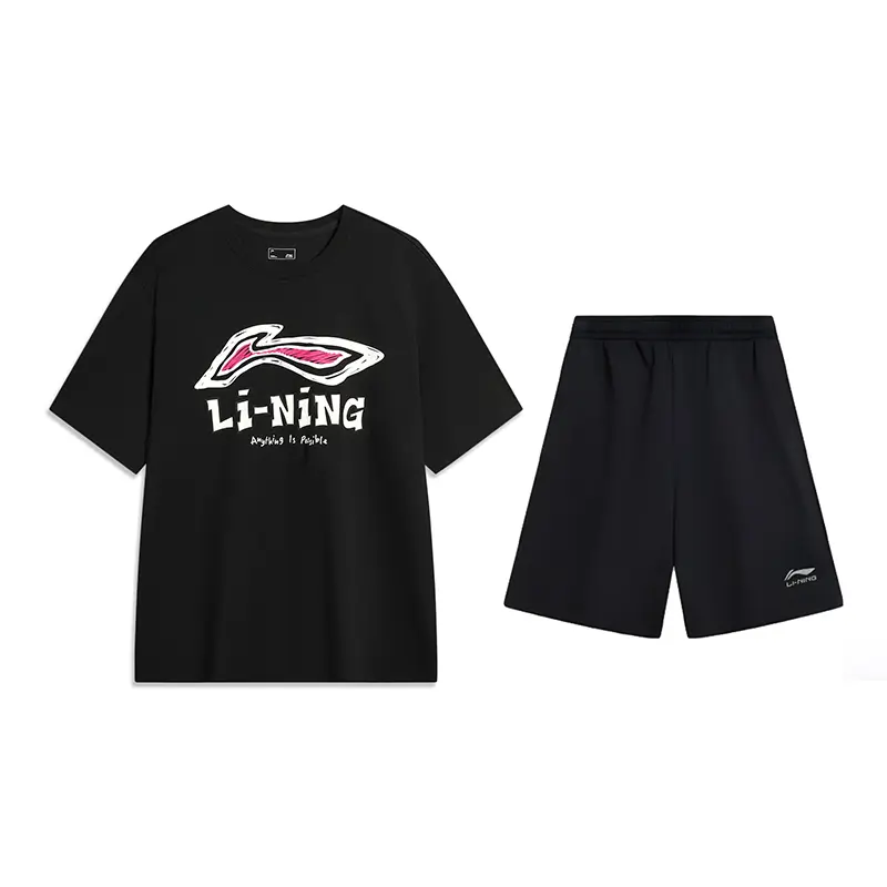 

LINING Повседневная спортивная одежда унисекс черная