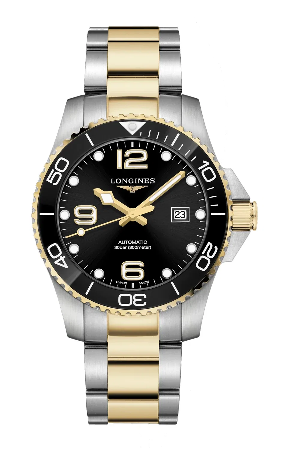 Гидроконквест - L3.782.3.56.7 LONGINES, серебряный