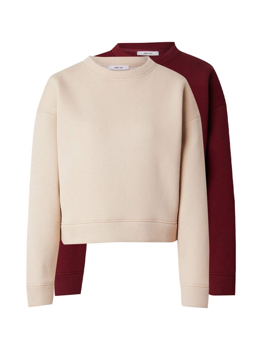 

Толстовка ABOUT YOU Daniela, цвет Light beige/Bordeaux