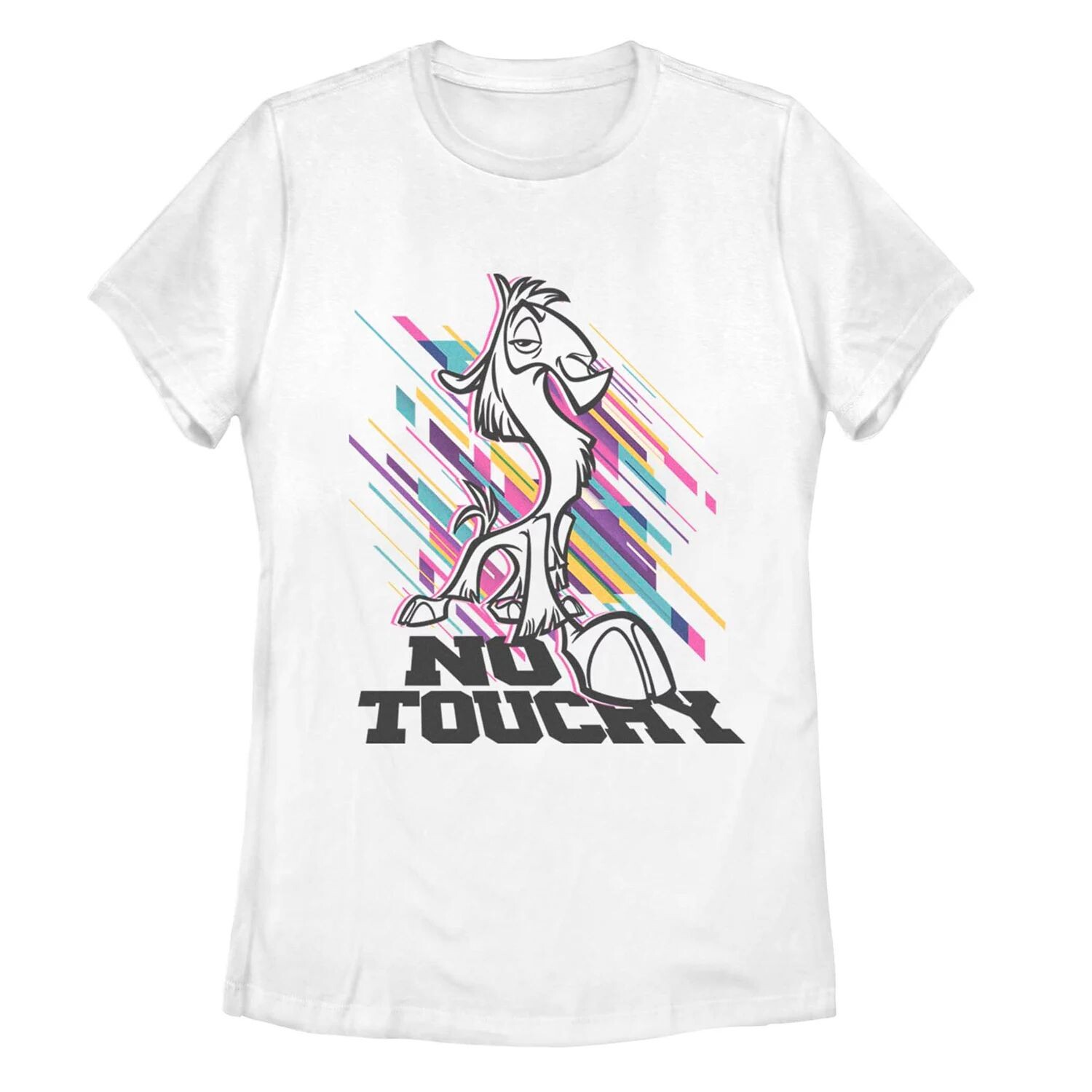 

Красочная футболка Emperor's New Groove Kuzco No Touchy для юниоров Licensed Character