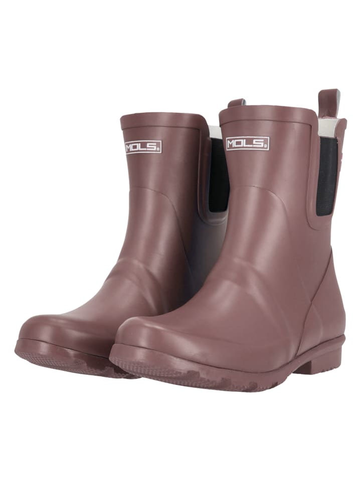 Резиновые сапоги Mols Rubberboots Suburbs, цвет 4321 Rose Taupe — фото 2