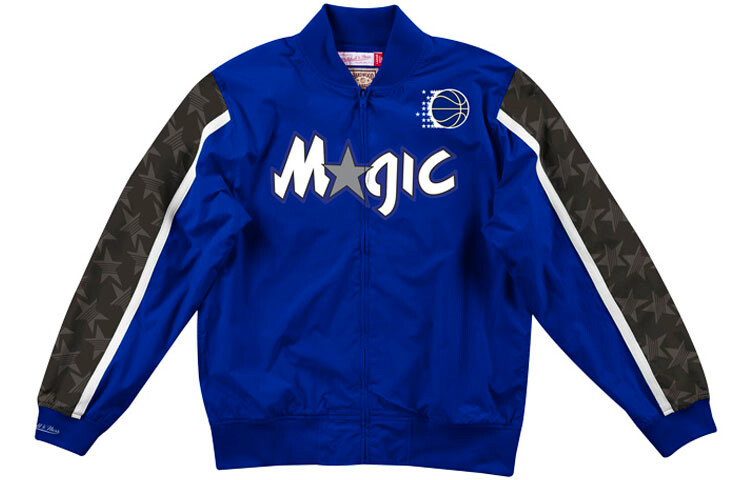 

Куртка унисекс синий Mitchell Ness