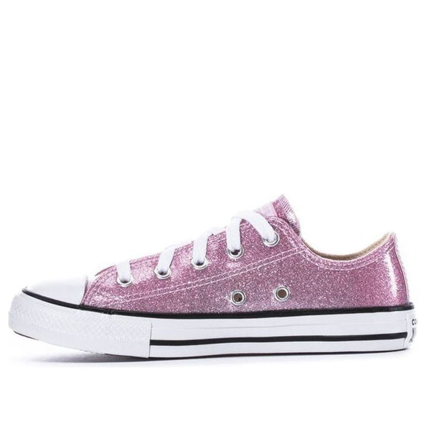 

Кроссовки chuck taylor all star low 'coated glitter' Converse, розовый