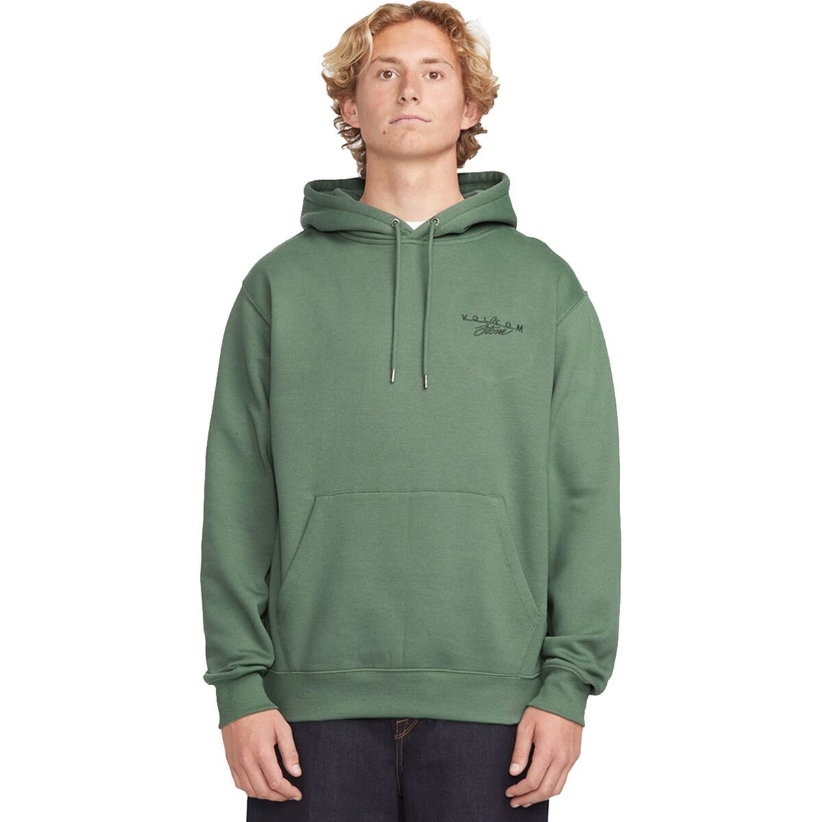 

Утеплённый худи Calmstone Volcom, зеленый