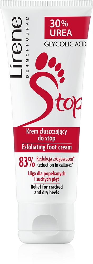 

Podology foot care мягкий крем-эксфолиант для ног Lirene, 75 мл