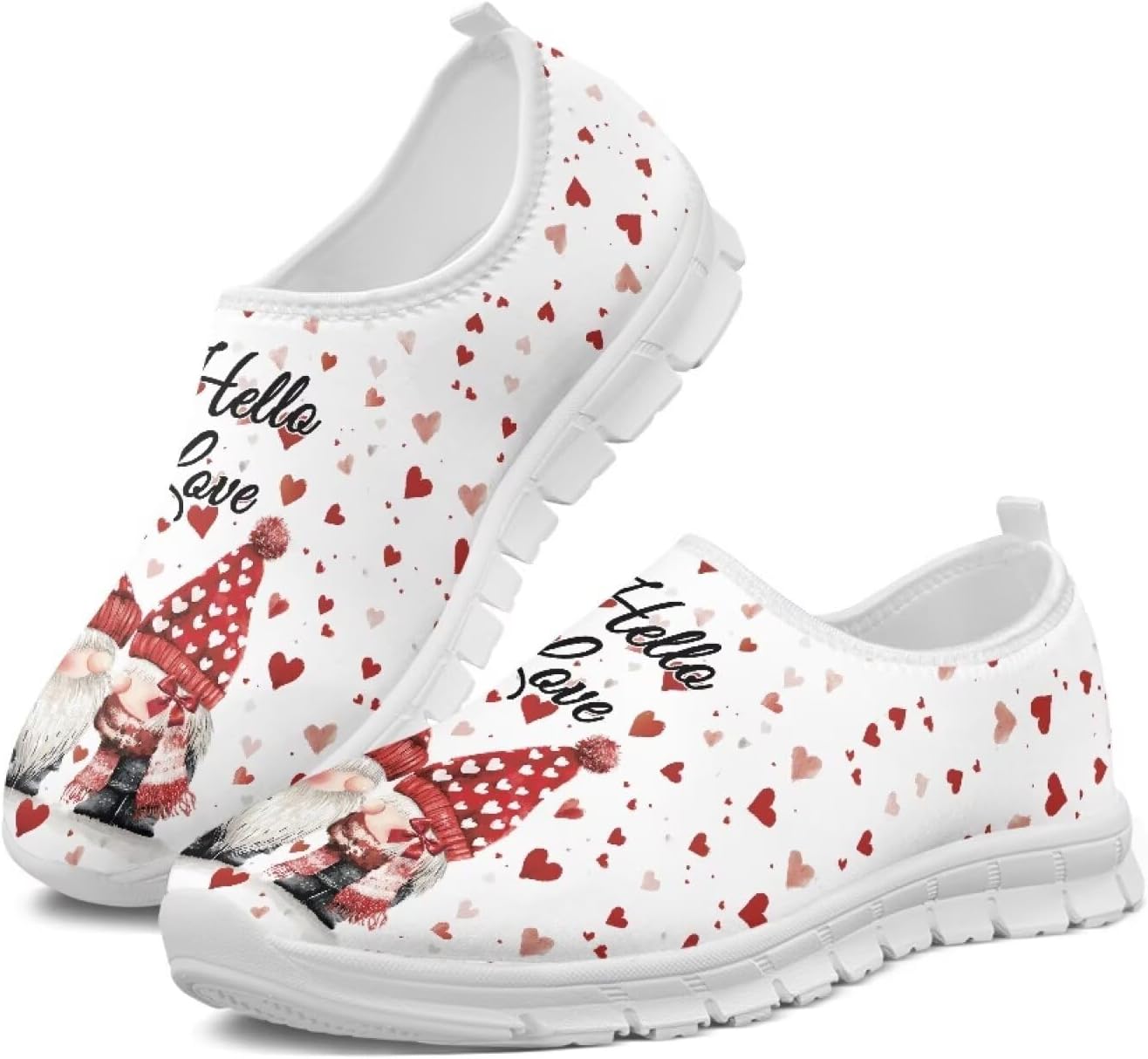 

Мужские кроссовки-слипоны для мужчин, удобная обувь для прогулок Fonplted, Cute Dwarf