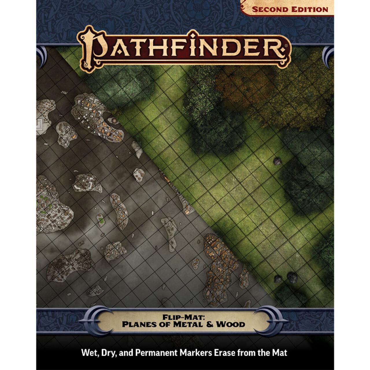 

Ролевая игра Pathfinder RPG 2nd Edition: Flip-Mat - Planes of Metal & Wood