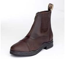 

Ботинки HyFOOTWEAR из вощеной кожи на молнии (выберите цвет: черный или коричневый и подходящий размер) - подошва из ТПР с синтетической подкладкой William Hunter Equestrian