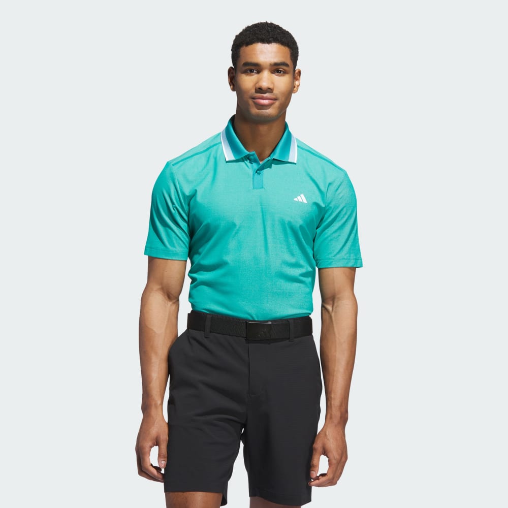 

Спортивная футболка Adidas Ultimate365 Tour Twistknit Pique Polo Shirt, цвет Pure Teal