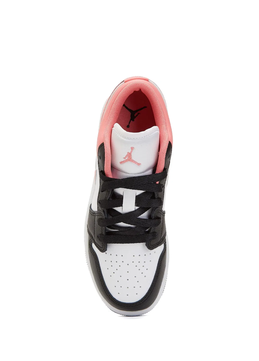 Кроссовки Nike Air Jordan 1 Low, розово-черный — фото 4