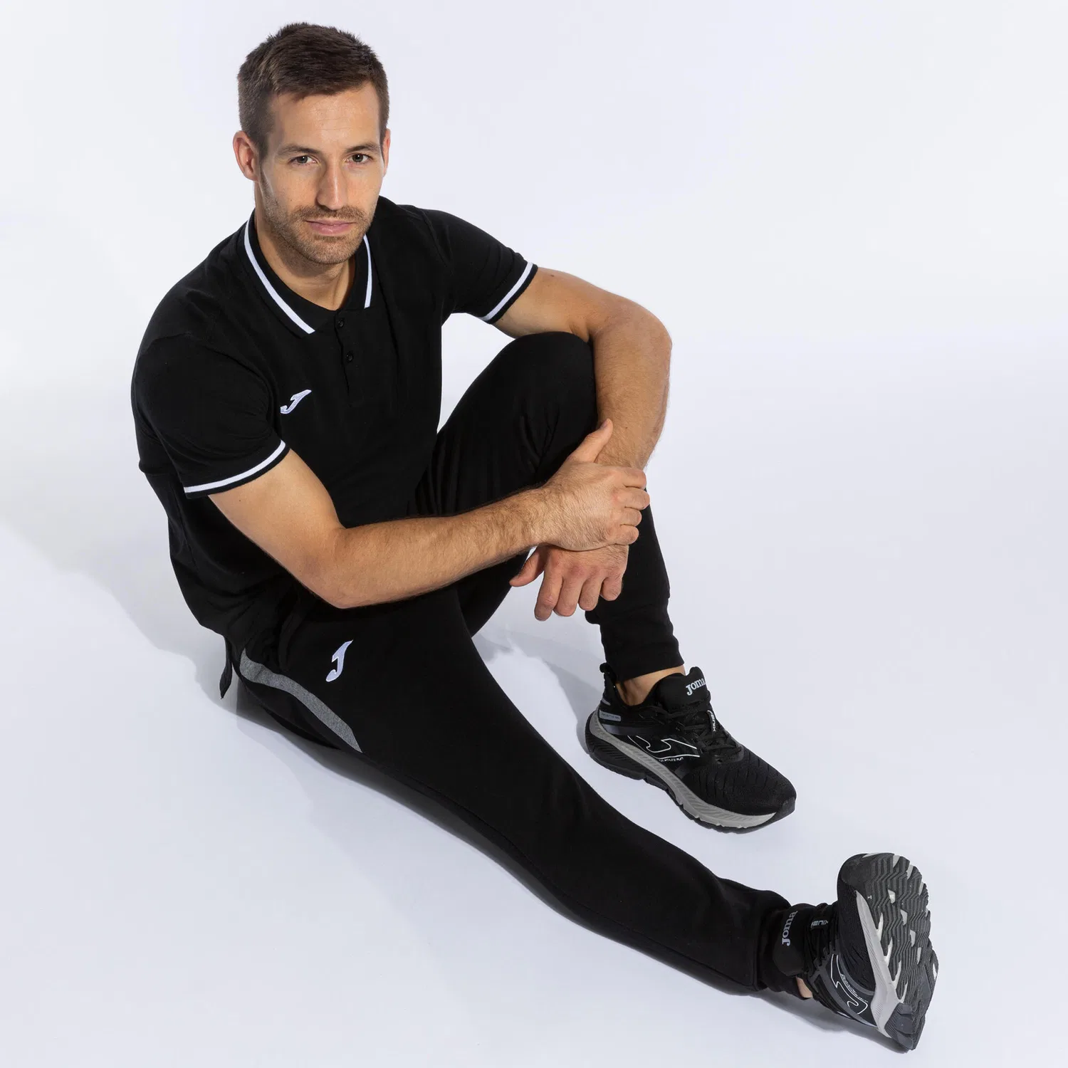 Детское поло Joma Polo Shirt Comfort II для мальчиков, Joma, Черный/Белый — фото 4