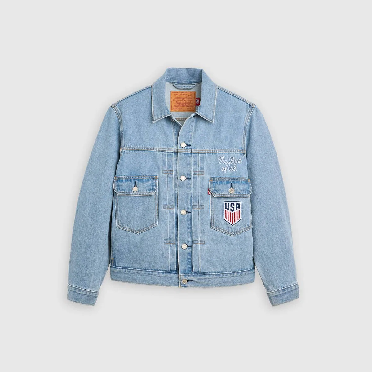 Куртка Levi'S US Soccer Type II, U.S. - Medium Wash