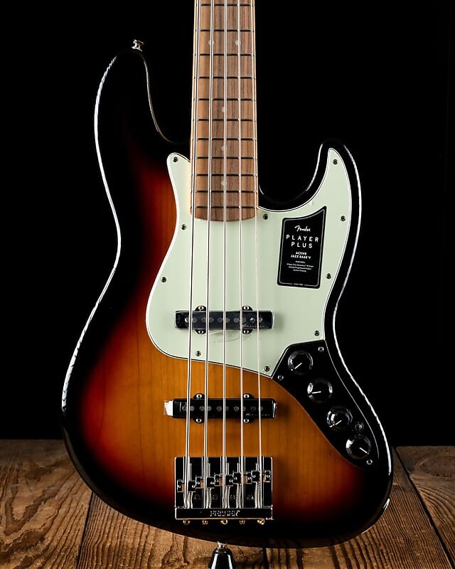 

Гитара Fender Player Plus Jazz Bass V, солнечные лучи