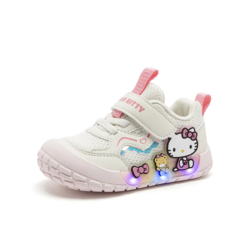 Детские кроссовки с принтом Hello Kitty Sanrio, Beige-Hello Kitty — фото 3