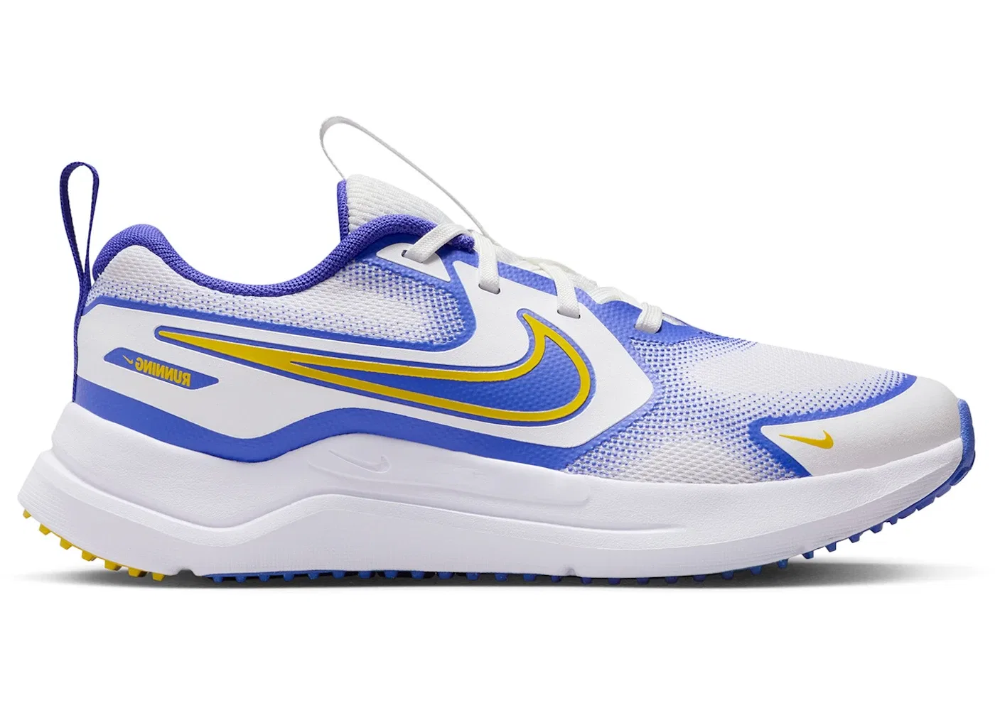 Детские кроссовки для бега Cosmic Runner Nike, Summit White Persian Violet White Bright Citron