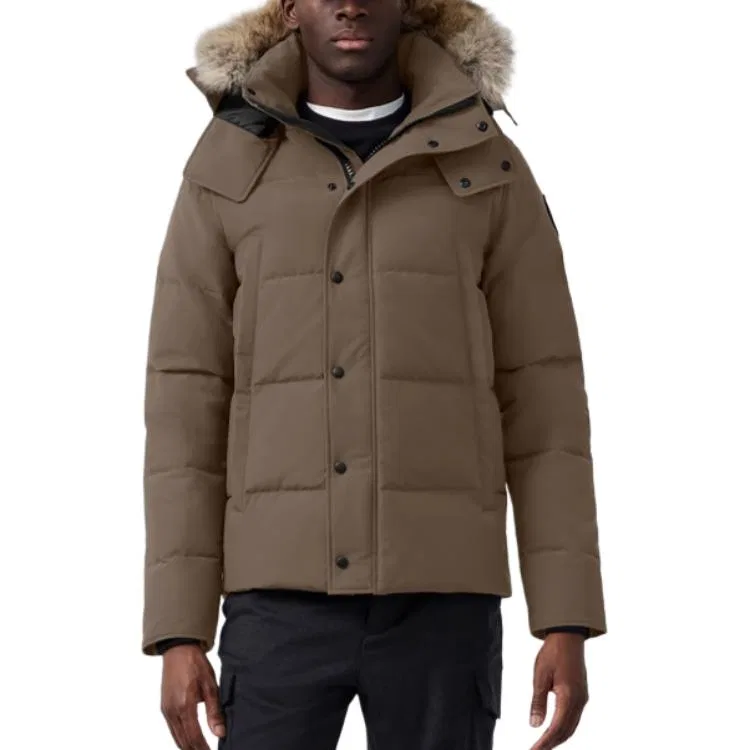 Мужская куртка-парка с наполнителем из пуха Canada Goose Wyndham, Drift Sand Brown