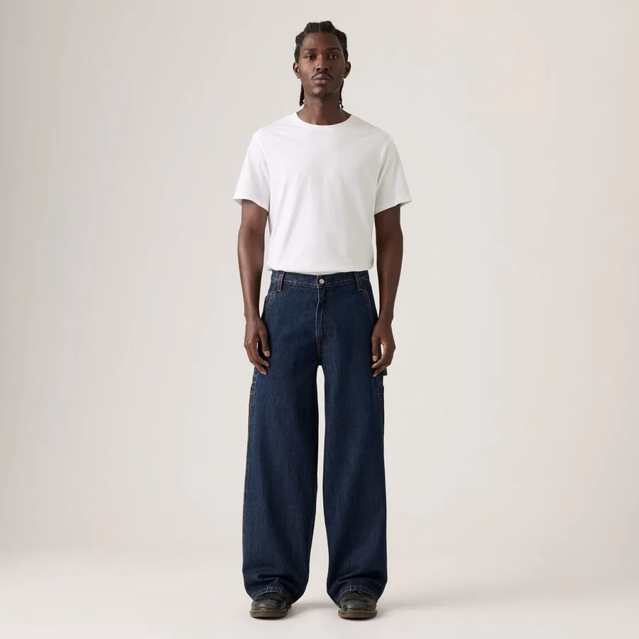 Джинсы-карго LEVI'S Baggy 'EXTRA BAGGY UTILITY' темно-синего цвета — фото 2