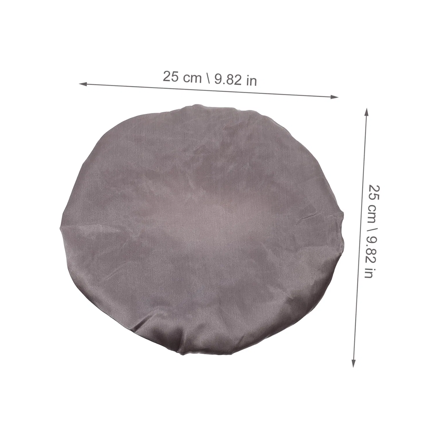 Шапочка для душа из PEVA, NIYANGLE, 3 шт, 25x25x0.5 см, Grau — фото 2