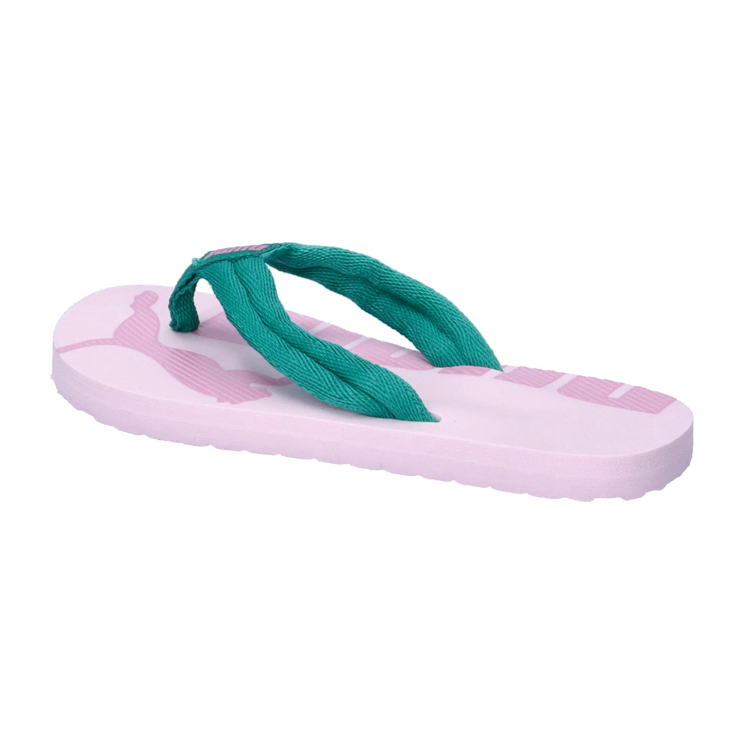 Детские сланцы с принтом Epic Flip v2 Puma, Grun Rosa — фото 3