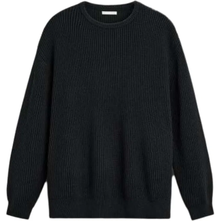 Мужской свитер с круглым вырезом Deep Sea Blue ZARA, Deep Sea Blue