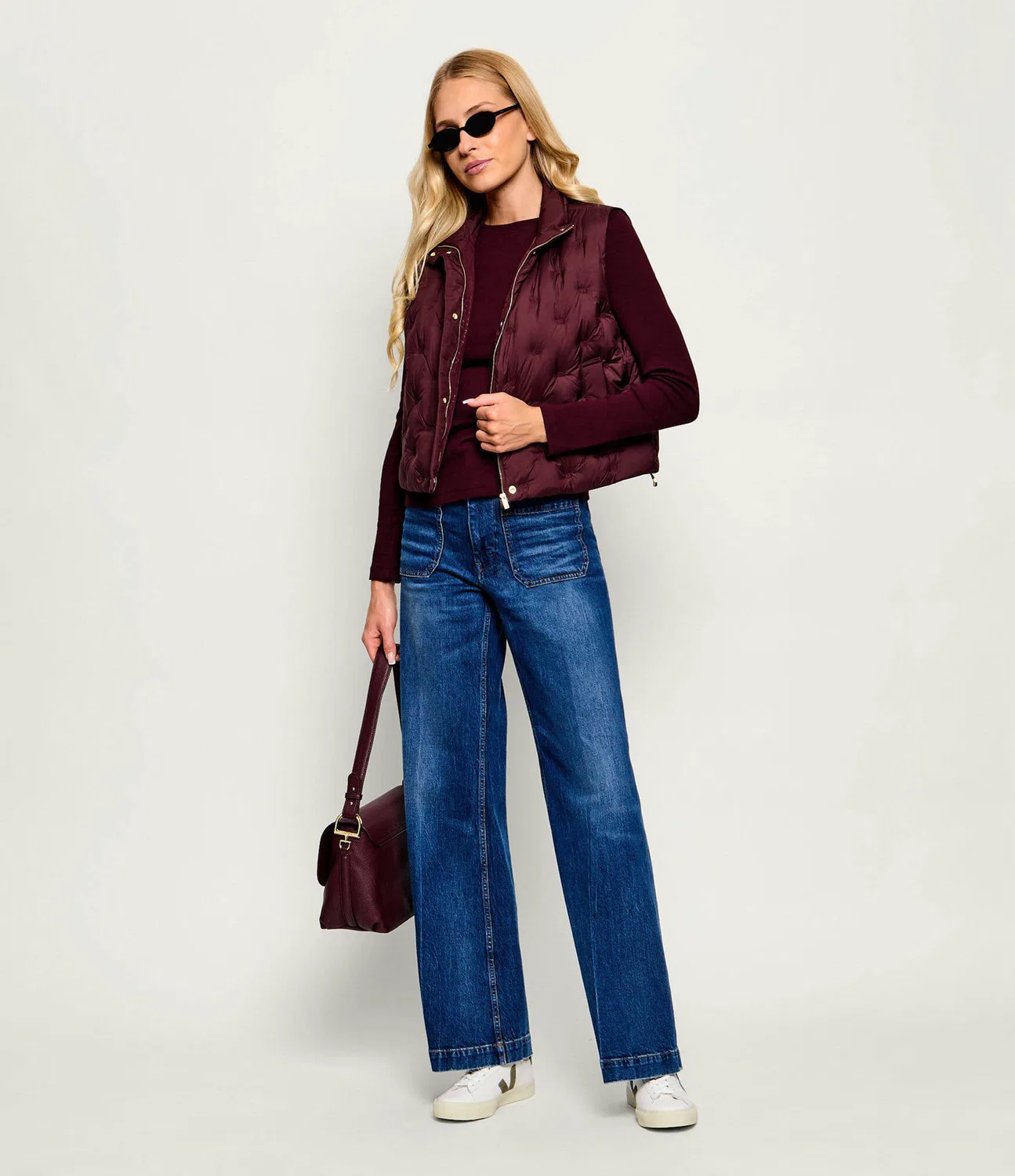 Жилет стеганый Tommy Hilfiger, Bordeaux — фото 2