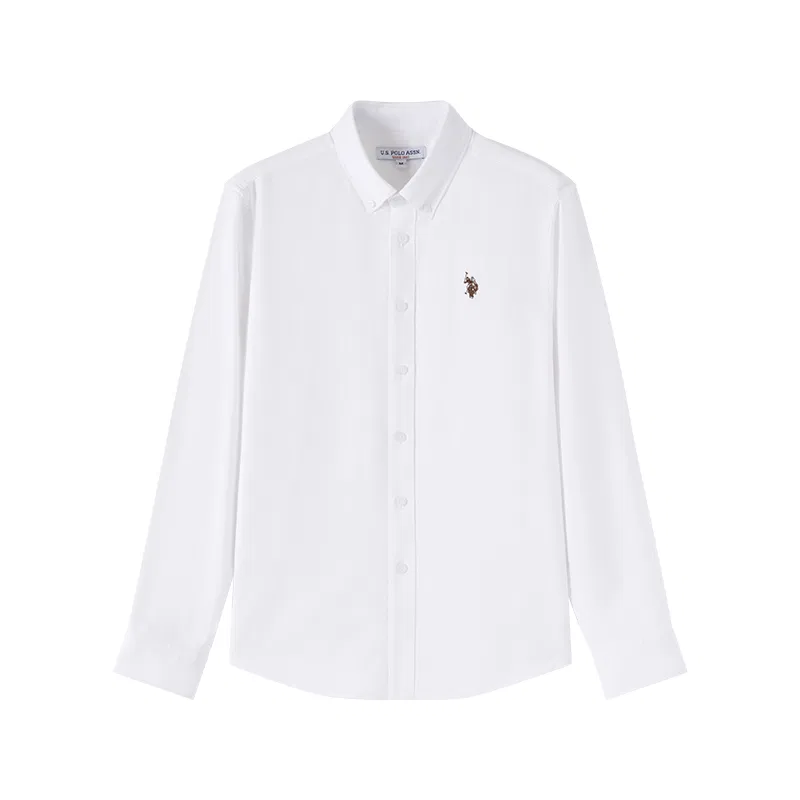 Рубашка повседневная, обновленная ткань, U.S. POLO ASSN., Light Pink — фото 4