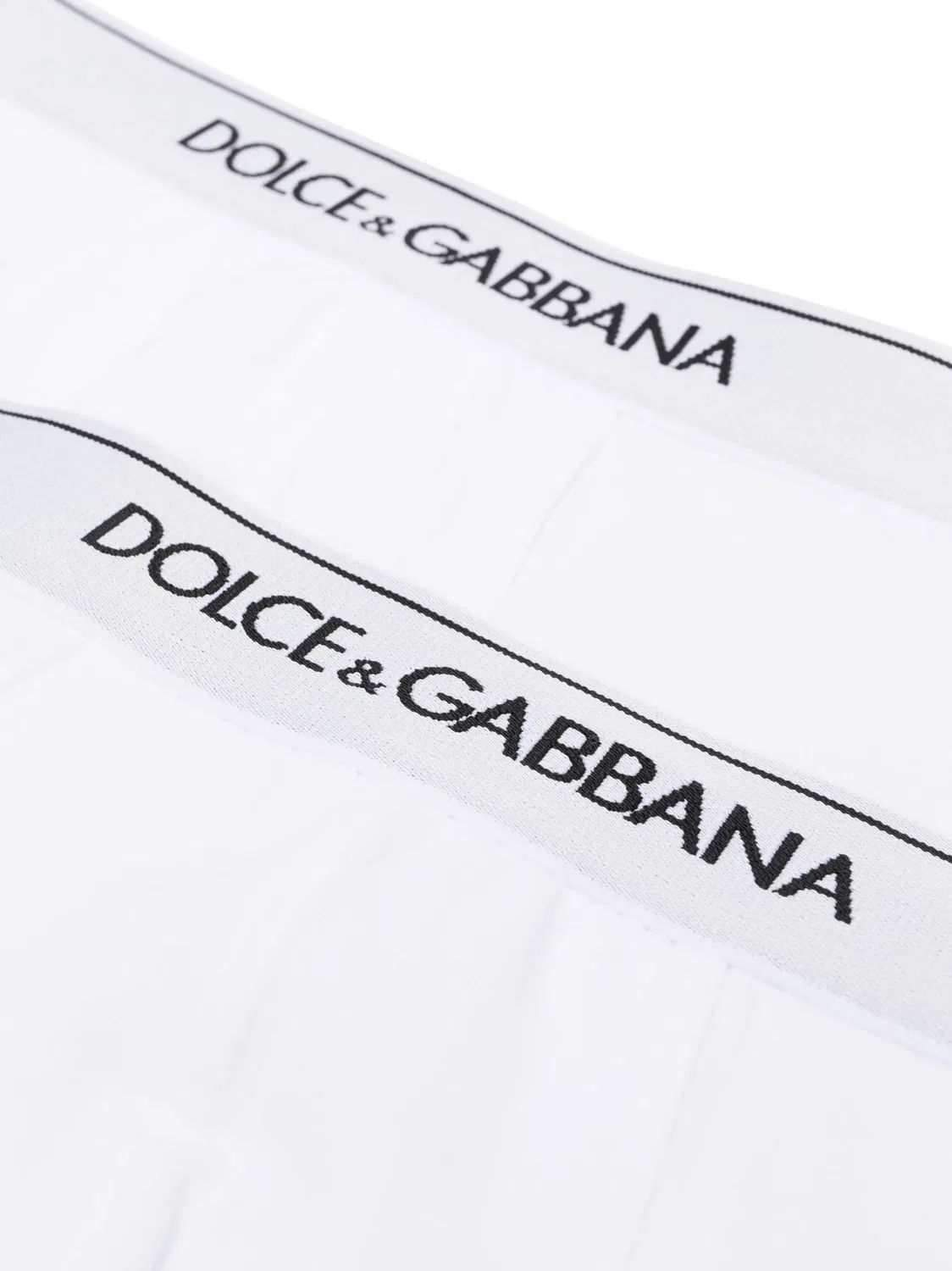 Dolce & Gabbana Трусы‑боксеры хлопковые белые — фото 3