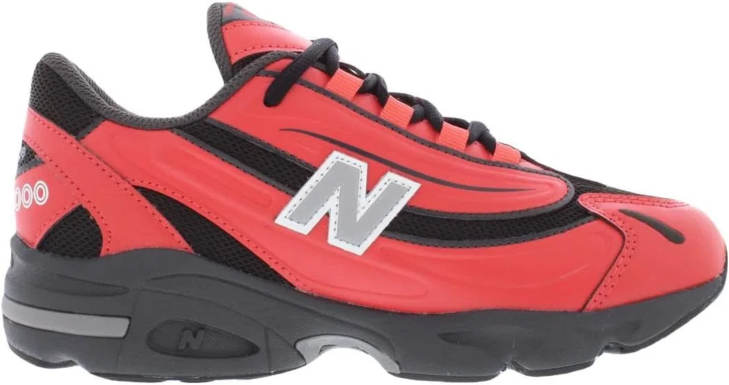 Детские кроссовки для девочек New Balance 1000 GS, Red/Black-Red — фото 2