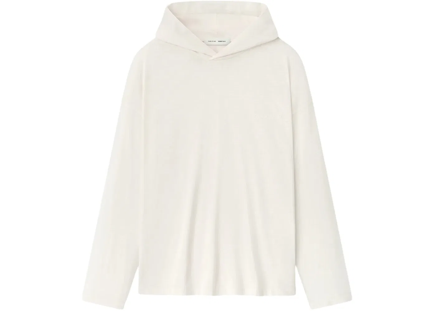 Женское худи с капюшоном с длинным рукавом Shirt Fear of God, Ivory
