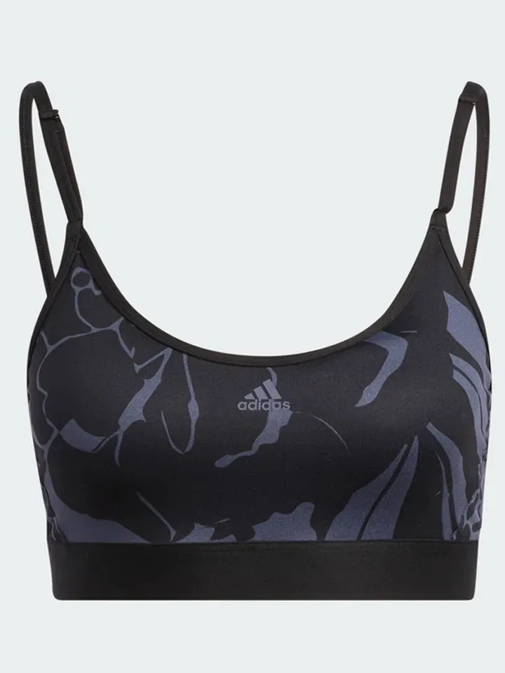 Женский спортивный бюстгальтер low support Adidas, Black
