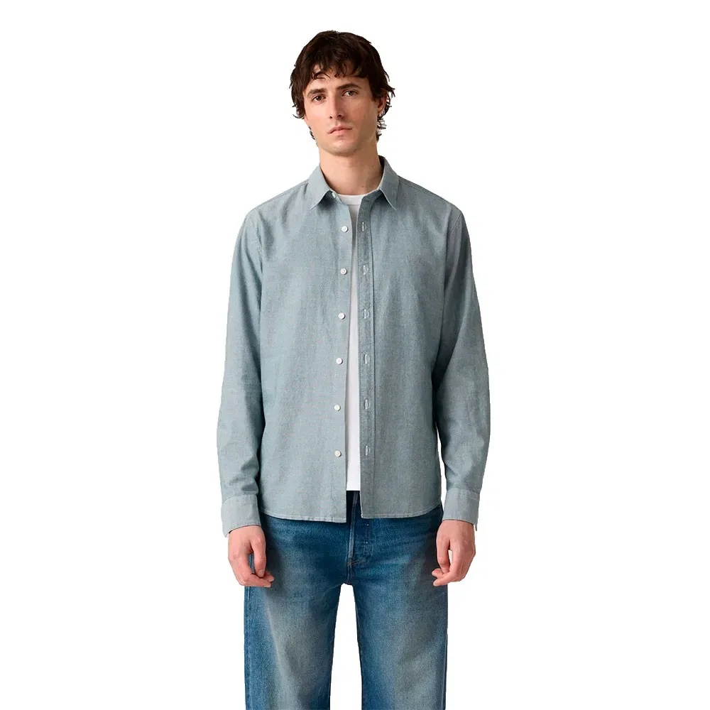 Мужская рубашка с длинным рукавом Battery Housemark Levi's, Blue