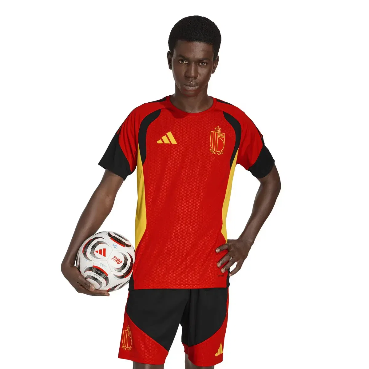 Мужская футболка с принтом adidas, Rojo